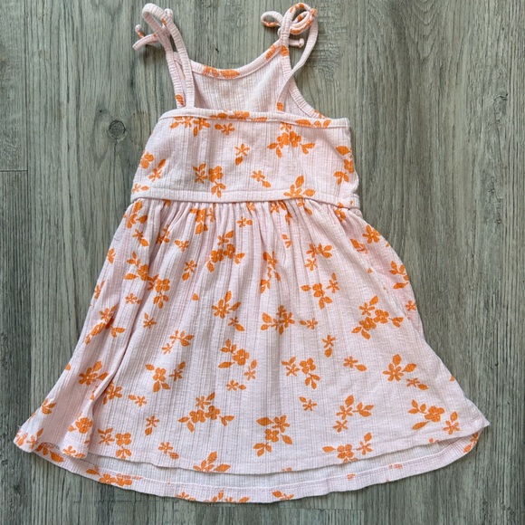 Cat & Jack and Hanna Anderson Spaghetti Strap Dresses Sz 4T - Picture 3 of 7